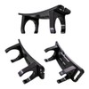 RecDec 3 Pack Headlamp Holder Mounting Bracket Clip Replacement Headband