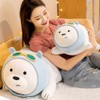 OUKEYI Polar Bear Plush Toy,35 cm Stuffed Animal Doll Pillow