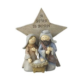 Heaven Sends Resin Nativity Scene Star