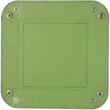 shibby Foldable Dice Tray Faux Leather Green 22 x 22