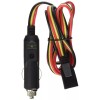RoadPro RPPSCBH-3CP 3-Pin Plug/12V Plug Fused Replacement CB Power Cord
