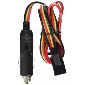 RoadPro RPPSCBH-3CP 3-Pin Plug/12V Plug Fused Replacement CB Power Cord