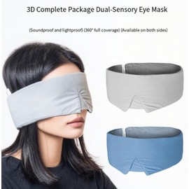 Protector de ojos de doble ajustable de seda para dormir, para acampar, viajes, comodidad, protector de ojos de doble, cobertura para dormir, cubierta de seda para de