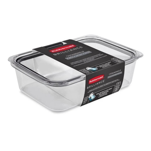 Unbranded 9.6 Cup Large Food Storage Container Lunches Snacks Stain-Proof