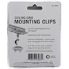 Suspended Ceiling Grid Mounting Clips – 4 Pack for Mounting