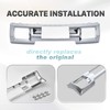 CONLLCON Front Bumper Skid Plate Chrome Compatible with 2015-2019 GMC