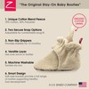 Zutano Unisex Fleece Baby Booties with Organic Cotton Lining, Newborn