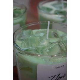 Velas Aromática Artesanal - Matcha Latte                                                                                                              