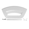 Washing Machine Door Handle & Spring Kit White For Hotpoint
