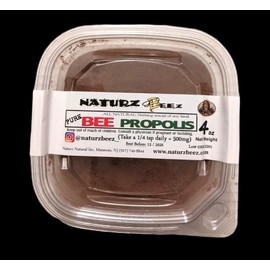 NATURZ BEEZ BEE PROPOLIS 4oz 100% PURE POWDER Nature's Antibiotic, ANTIVIRAL, Antibacterial