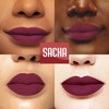 Sacha Cosmetics Intense Matte Lip Velvet Liquid Lipstick, Long-Lasting Velvet