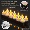 SoulBay Flameless Candles with Remote Control Timer & Charging Base,