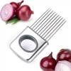 Kitchen Onion Holder for Slicing Stainless Steel Vegetable Potato Cutter