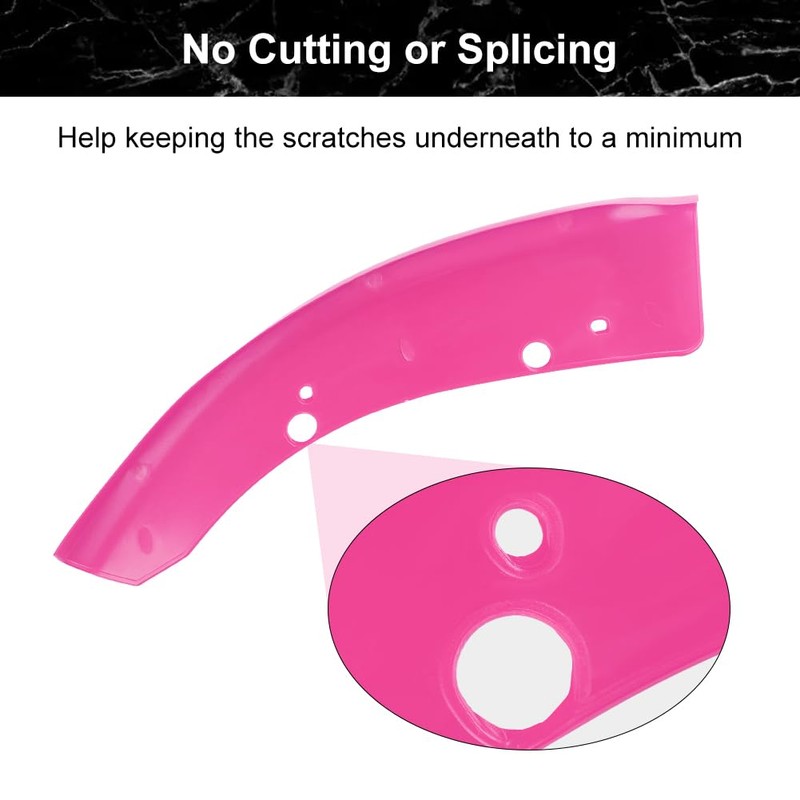 JDMON Front Bumper Lip Splitter Protector Compatible with Dodge Charger