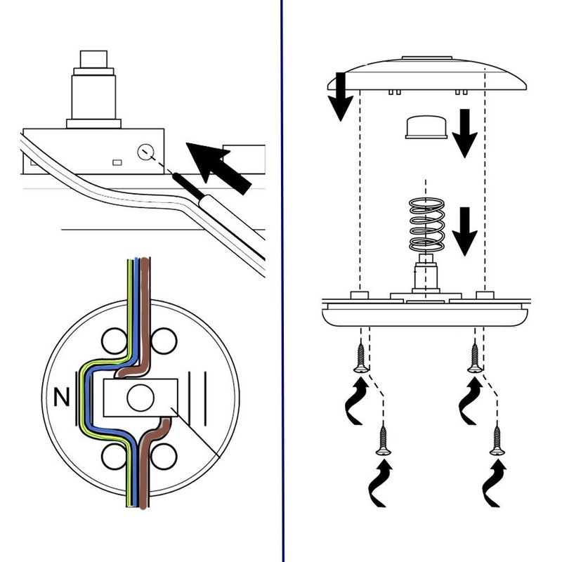 Foot Pedal Switch Black On/Off for Floor and Table Lights