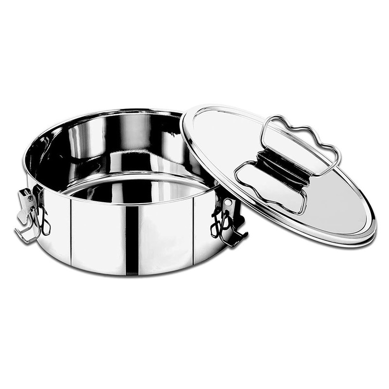 OKYMOTOR Flan Mold with Lid, Flanera Flan Mold 7.5×7.5×3in, Capacity