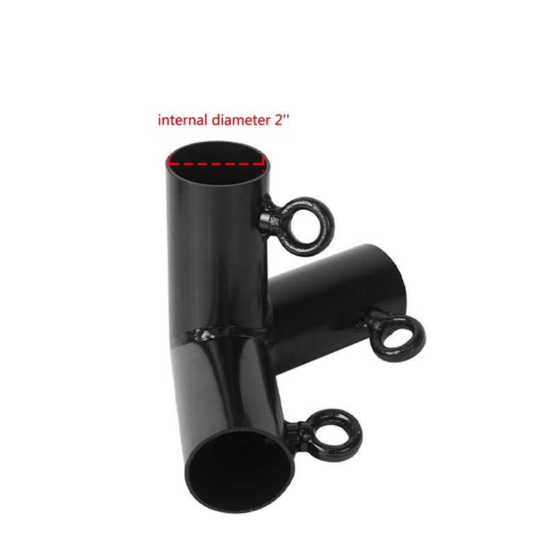 Aoneky 2'' Corner Flat Roof Canopy Fitting Couplers Kit -