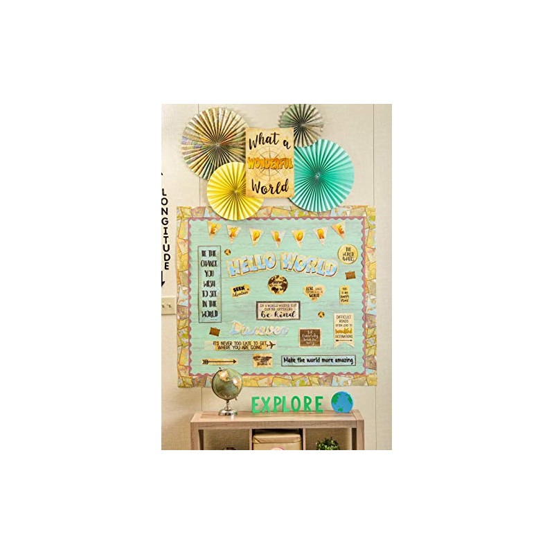 Teacher Created Resources Travel The Map Luggage Mini Accents (TCR8572)