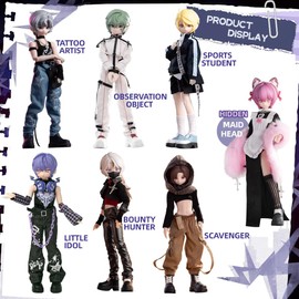 XiDonDon Zack Event Series MJD Blind Box Mystery Box Dolls Kawaii Action Anime Figure (Single Box)