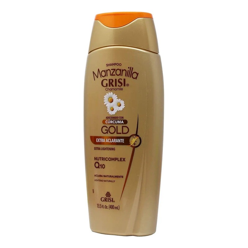 Grisi Shampoo De Manzanilla Extra Aclarante, Shampoo Limpiad