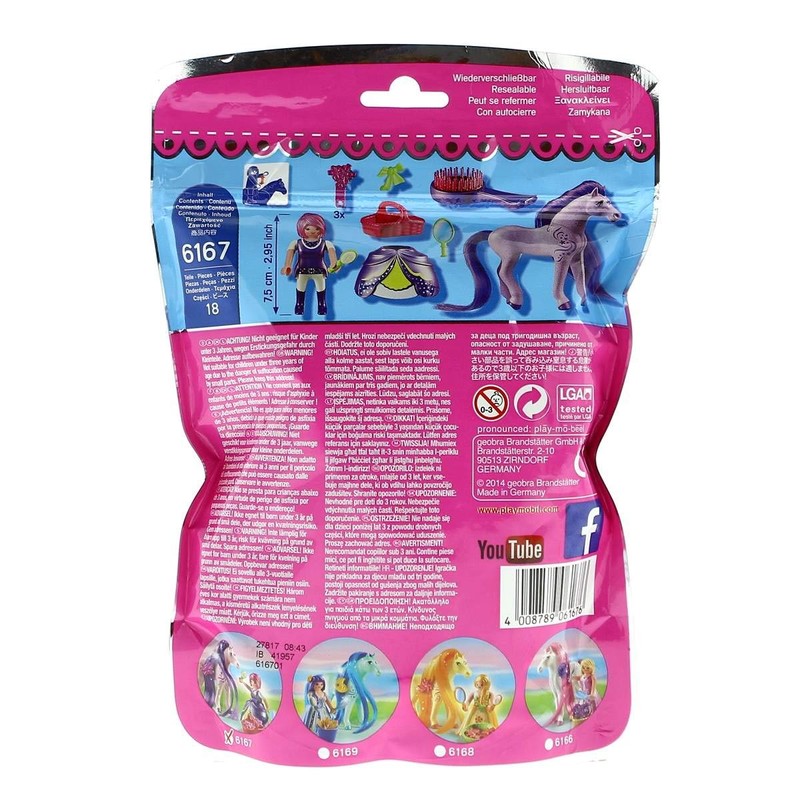 Playmobil 6167 Collectable Princess Viola with Horse for Grooming and