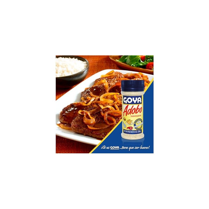 Goya Adobo without Pepper - All Purpose Seasoning, 226g (Pack