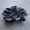 KLICKfix bike basket, bicycle bag, black, 26 x 35 x