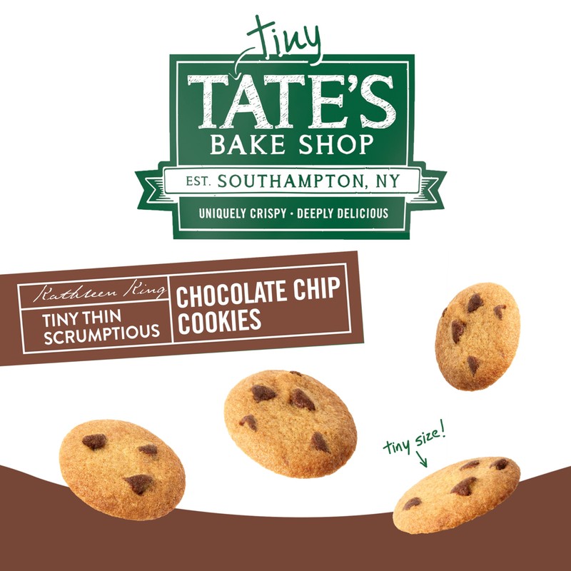Tate's Bake Shop Tiny Gluten Free Chocolate Chip Cookies, 3-5.5