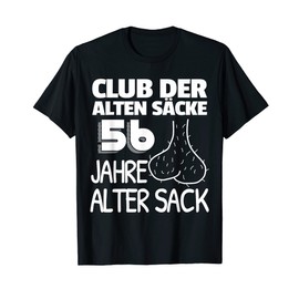 Mens Funny Men Club of the Old Sacks 56th Birthday T-Shirt