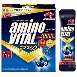 Ajinomoto Amino Vital Pro 14 Pieces 1 Pack Grapefruit Amino Vital Ajinomoto Pro Grapefruit Flavor, 1g / Ajinomoto 아미노 비탈 프로 14개입 1팩 그레이프후르츠 Amino Vital Ajinomoto Pro Grapefruit Flavor, 1g