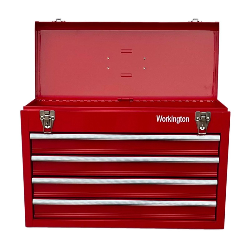 Workington Portable Metal Tool Chest with 4 Drawers, 20" 4-Drawer