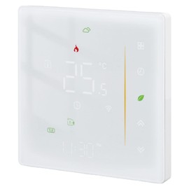 Thermostat White Programmable Thermostat App Voice Control Energy Efficient Accurate Temperature Control for Office and Home Use