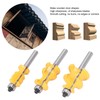 3Pcs Architectural Molding Router Bit Milling Cutter Set Woodworking Accessories