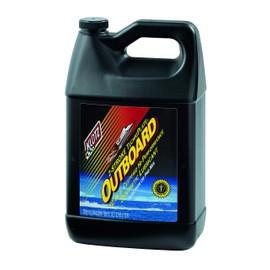 Klotz Outboard TechniPlate Synthetic Premix/Injector Oil for 2-Stroke TC-W3 Marine Engines – 1 Gallon KL-333