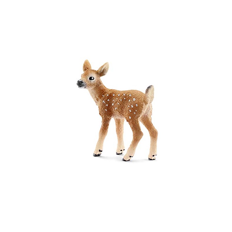 Schleich Fawn with Tail (White)