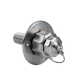 G-Sunny All Metal RV City Water Inlet with Check Valve, RV Water Inlet Replacement, RV Water Fill Inlet,RV Water Inlet Connection for for RV Camper Motorhome Trailer Marine