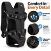 Dog Carrier Backpack for Small Medium Dogs, Adjustable Hands-Free Front
