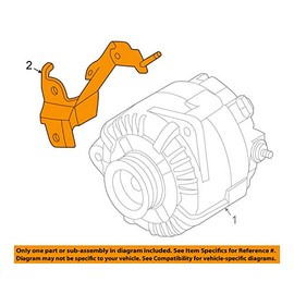Nissan 11710-ZN50A Alternator Bracket