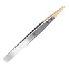 Ultra Precision Anti Magnetic Tweezers with Replaceable Pointed Wooden Tips