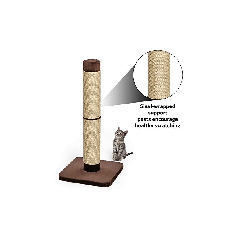 MidWest Homes for Pets Feline Nuvo Grand Forte Scratching Post,