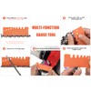 Hipa 12 Pack Chainsaw File, Chainsaw Sharpener Kit, 5/32", 3/16",