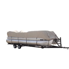 VORTEX Direct Boat Cover for Bennington Pontoon Boat Models 220 225 227 228 2250 2254 2257 2274 2275 2277 2280 (TAN)