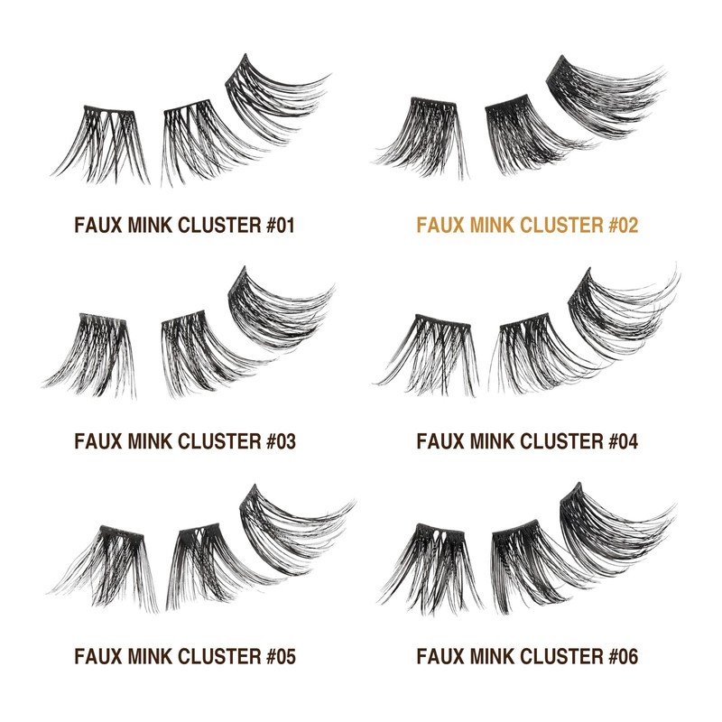 i•ENVY VLuxe Extended 3D False Eyelashes Natural Look Reusable Easy