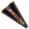 Windy City Novelties Director’s Megaphone Prop – 13” Black &