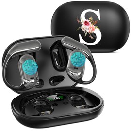 AI Language Translation Earbuds, Valentine's Day Gifts 3-in-1 Translator Earbuds, 144-language Real-time Two-Way Earbuds, Ai Translating Earbuds Headphones,Black-S