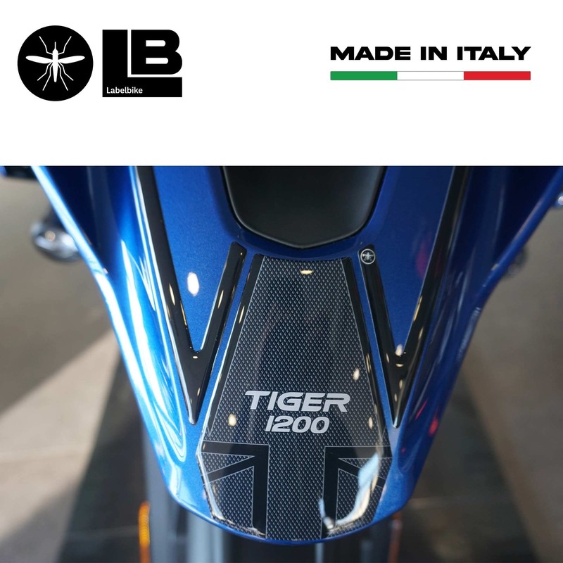 labelbike - 3D Resin Sticker for Front Mudguard Compatible with