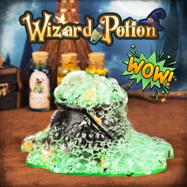 Mostof Wizard Potions Kits for Kids, Mix 20+ Science Magic Experiments Potions with Magic Cauldron, Creative Christmas Birthday Gift Toy for Boys Girls Age 8-12