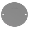 Sigma Electric, Gray 14241 Round Blank Stamped Cover