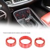 Air Conditioner Switch CD Button Knob Cover Trim Aluminium Alloy
