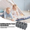RANJIMA Building Blocks Train Rail Set, 42 Pieces City Train